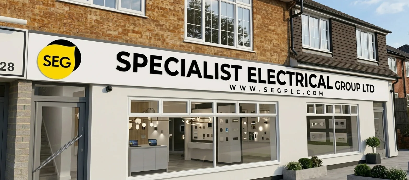 SEG House, 192 Watford Road, Chiswell Green, St Albans — the group's trading premises